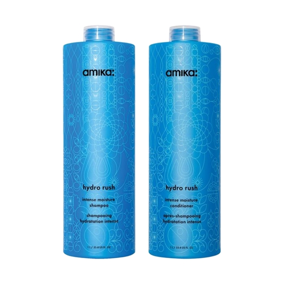 AMIKA- Hydro Rush Duo- Shampoo & Conditioner- 1 Liter - Picture 2 of 8